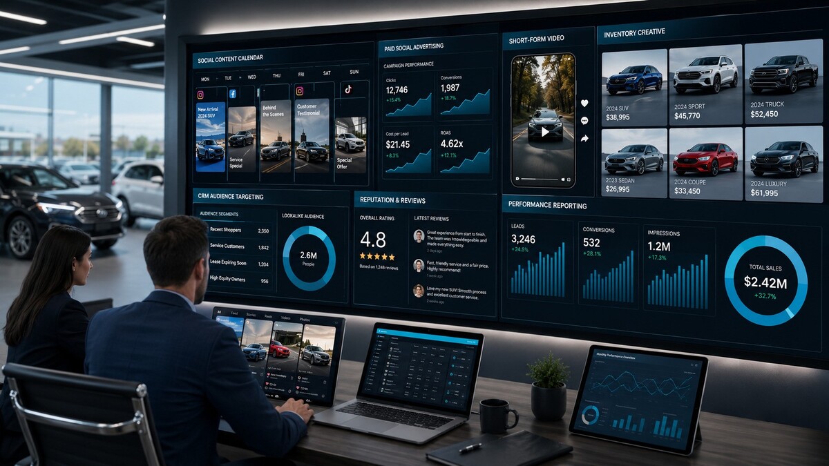 Automotive Social Media Marketing for Dealerships